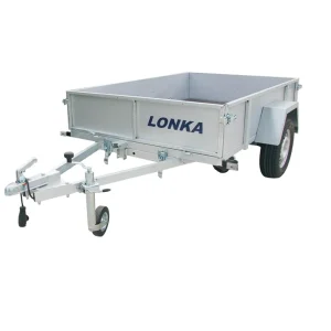 7×4 Box Utility Trailer