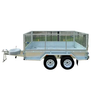 8*5 Box Traier Cargo & Utility Trailer with 2000kg Load Capacity for Consignment Goods Transport