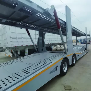 8-Car Capacity 2-Axles Steel Car Carrier Truck Trailer Vehicle Transport Semi-Trailer