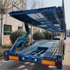 8 Cars Transport 3 Axle Car Carrier Trailer Auto Carrier Trailer Car Transport Semi Trailer