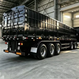 80T Fence Semi-trailer for Heavy Load Transportation Trailer