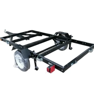 8×4 Powder Coated Folding Utility car Trailer