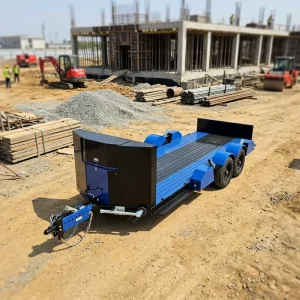 ADR Certified 2500kg Heavy Duty Trailer Australian Tow Hitch Approved for Rural Jobsite Agriculture Cargo Hauling