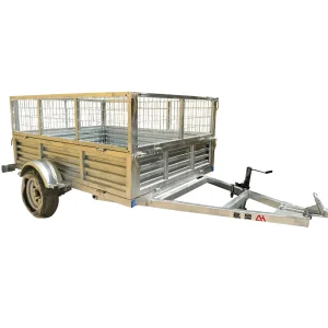 AOMAI Hight Quality Sale Enclosed Hitch Cargo Strong Utility China Trailer Ball Dry Trailer Box Car Trailer
