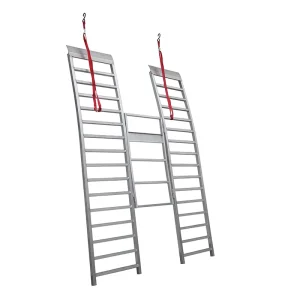 ATV 025 Foldable Aluminum Truck Loading Ramp for ATV Motorcycle 2100Ibs Capacity