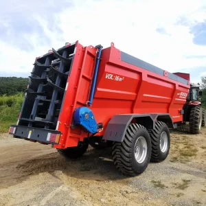 ATV Compost Solid Organic Manure Spreader Trailer Gearbox Engine Core for Walking Tractors Dropping Muck Fertilizer
