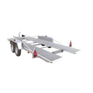 ATV Trailer with Mesh Sides and Ramp