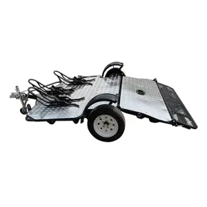 ATV UTV Camping Foldable Motorcycle Folding Trailer