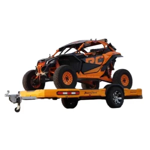 ATV UTV Trailer Motorcycle Transportation Trailer ATV Carrier UTV Rally Race Desert Off Road Utility Vehicle Trailer