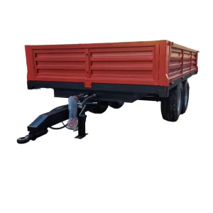Adjustable Hook Agricultural Trailer Multi Vehicle Hydraulic Self Dumping Reinforced Truck Trailers Agricultural Trailer