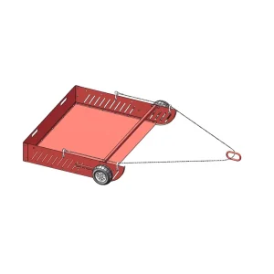 Adjustable Manure Fork 2 in 1 Manure Scoop & Tow Behind Trailer Yard Sweeper for Horse Manure Cleaning