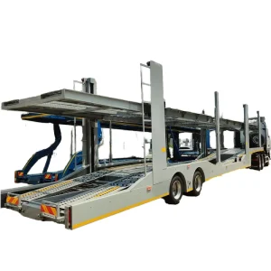 Africa Lightweight Car Carrier Trailer with CE Middle Axle for Urban Intercity Automobile Delivery