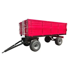Agricultural Dump Semi Trailer Tractor Towing Trailer