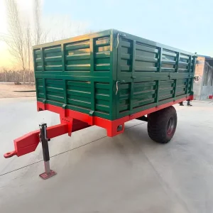 Agricultural Farm Machine 5T Single Axis Farm Trailers Dump Trailer