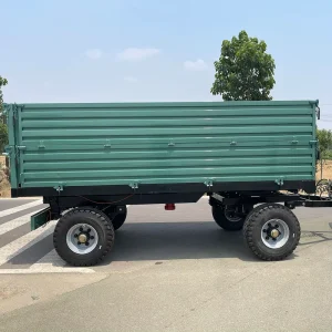 Agricultural Farm Tipping Tractor Trailer with Core Axle Components