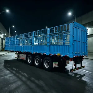 Agricultural Fence Trailer for Grain Hay and Farm Produce