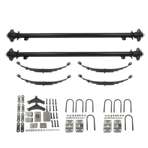 Agricultural Machinery Axle Steering Hydraulic Electric Brake Trailer Axle Spare Parts Steel OEM ODM