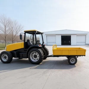 Agricultural Tractor Farm Dump Trailer Truck Dump Tractor Trailer Used in Farm