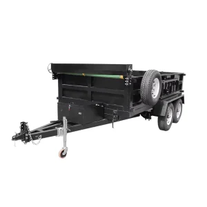 Agricultural Tractor Hydraulic Tipping Trailer 5 139.7 Distribution Electromagnetic Braking Tipping Trailers for Tractors
