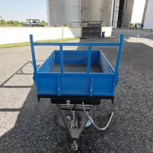 Agricultural Tractor Trailer 2 Ton Hydraulic Dump Trailer for Grain Transport