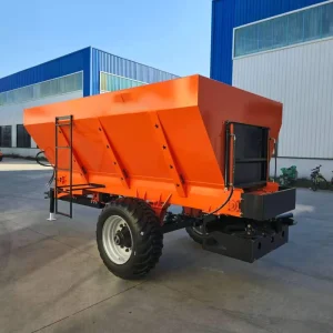 Agricultural Tractor Trailer Fertilizer Spreader for Chicken Manure Fertillzer Spreading Machine