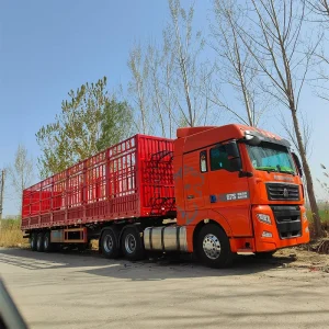 Agriculture Poultry Transport Cattle Sheep Livestock Fence Semi Trailer Cargo Semi Trailer