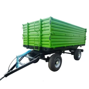 Agriculture Transporter Tipping Trailer Farm Trailer Agricultural 1.5t 4 Wheel Farm Trailer