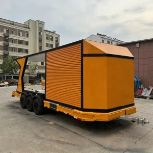 Aluminium Utility Enclosed Cargo Trailer Heavy Duty ATV Car Transport Trailers