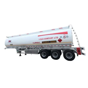 Aluminum Alloy Semi Trailer with Aluminum Alloy Tank Tanker Truck