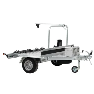 Aluminum Single Axle Utility Truck Motorcycle Trailer
