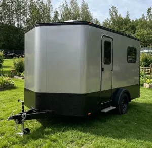 Aobote High Quality Solid Cargo Trailers Customizable Heavy Duty Utility Trailer Rust Resistant Durable Extra Large Cargo