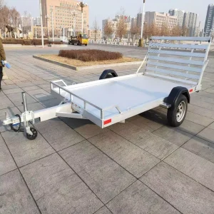 Atv Trailer 2T Plant Excavator Trailer Steel Tilt Car Trailer Manufacturer