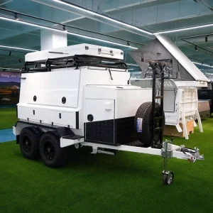 Australia Standard Heavy Duty Tradesman Trailer Utility Box Trailer for Builders with Lockable Tool Storage
