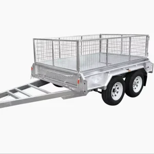 Australian Standard Galvanised Box Trailer with Cage for Car Trailers