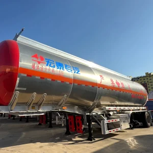 Best Quality 45CBM Aluminum Alloy Tanker Trailer From Trusted Manufacturer