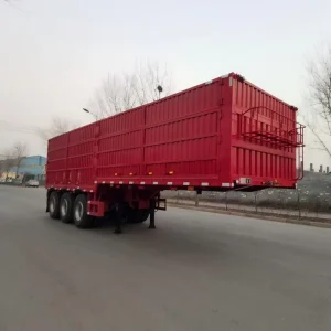 Box Semi Trailer Van Semi Trailer Enclosed Cargo Semi Trailer