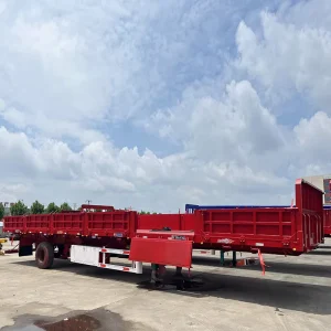 Brand New 50Ton Standard Box Semi Trailers Grain Transportation Semi Trailer with High Load Capacity