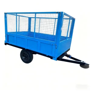 CJS Agricultural Dump Truck Trailer Hydraulic Dump for Grain Transportation Multifunctional Detachable Design High Productivity