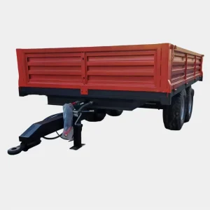 CJS Customized Hydraulic Dump Agricultural Farm Trailer Custom Color 1 Year Warranty for Grain Transportation High Productivity