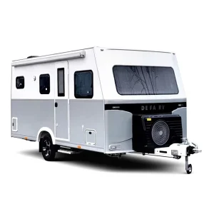 Camping OEM Motorhome Movable Easy Moving Modern Design Stainless Steel Waterproof Structure Outdoor 4 Person