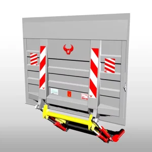 Cantilever Tail Lifting System Aluminum Plate Truck Lift Hydraulic Motor Truck Tail Lift Cargo Truck Loading