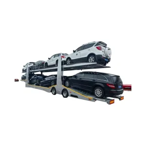 Car Carrier Semi Trailer Designed for Efficient Transportation of Vehicles Ensuring Max Protection and Stability