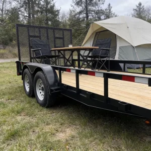 Car Carrier Semi Trailer with Steel Construction Transporting 20ft 40ft Containers Over 30000kg Payload