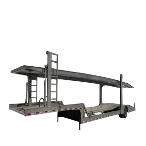 Car Carrier Truck Trailer Car Hauler Trailer Vehicle Transport Car Carrier Truck Semi Trailer