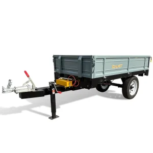 Car Towing Agricultural Dump Trailer Transport Trailer High Efficiency and Durable Trailer