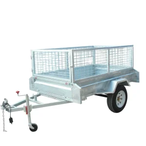 Car Trailers Trailers with Cage 6×4 Standard Box Trailer