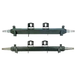 Carbon Steel Auto Trailer Spare Parts Rear Axle Beam with Customized Size