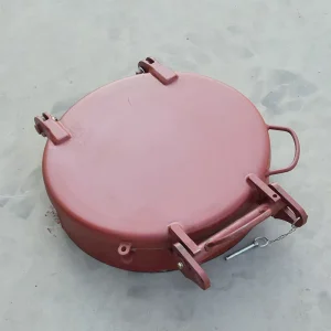 Carbon Steel One touch Quick open Manlid Manhole Assembly for Powder Cement Coal Ash Tank Truck and Semi Trailer