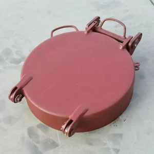 Carbon Steel One touch Quick open Manlid Manhole Assembly for Powder Coal Ash Cement Tank Truck and Semi Trailer