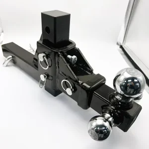 Carbon Steel Trailer Hitch Ball Mount 2”x2” Shank 10000LBS Max Payload Heavy-Duty Truck Trailer Parts
